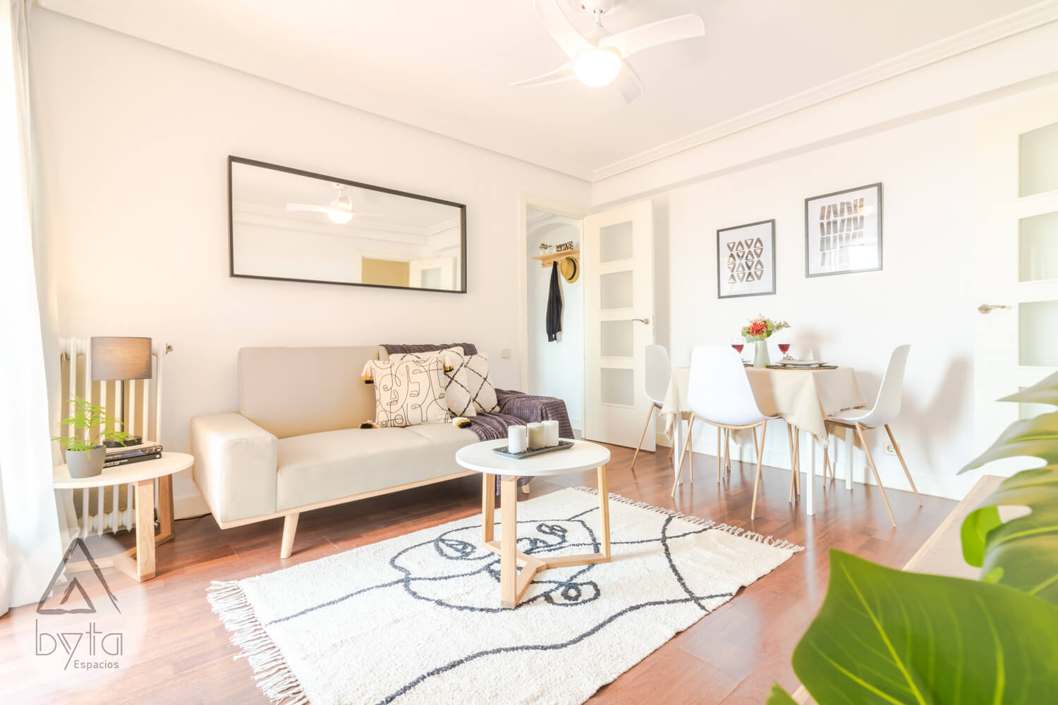 Home Staging apartamento en alquiler. Paseo Extremadura, Madrid.