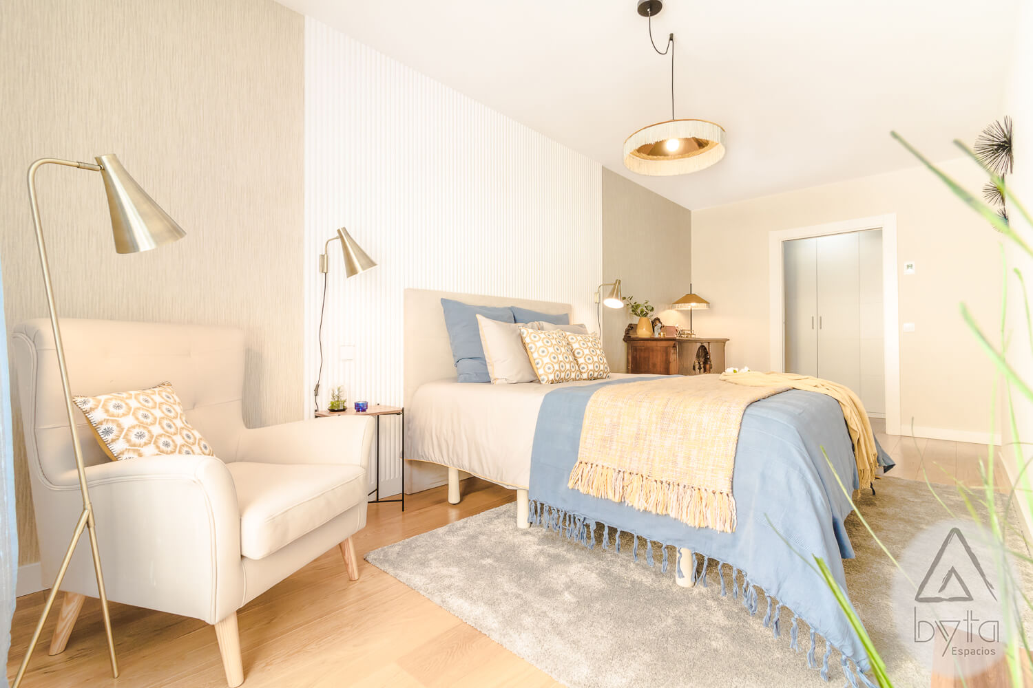 Decoración de vivienda habitada. Guindalera, Madrid.
