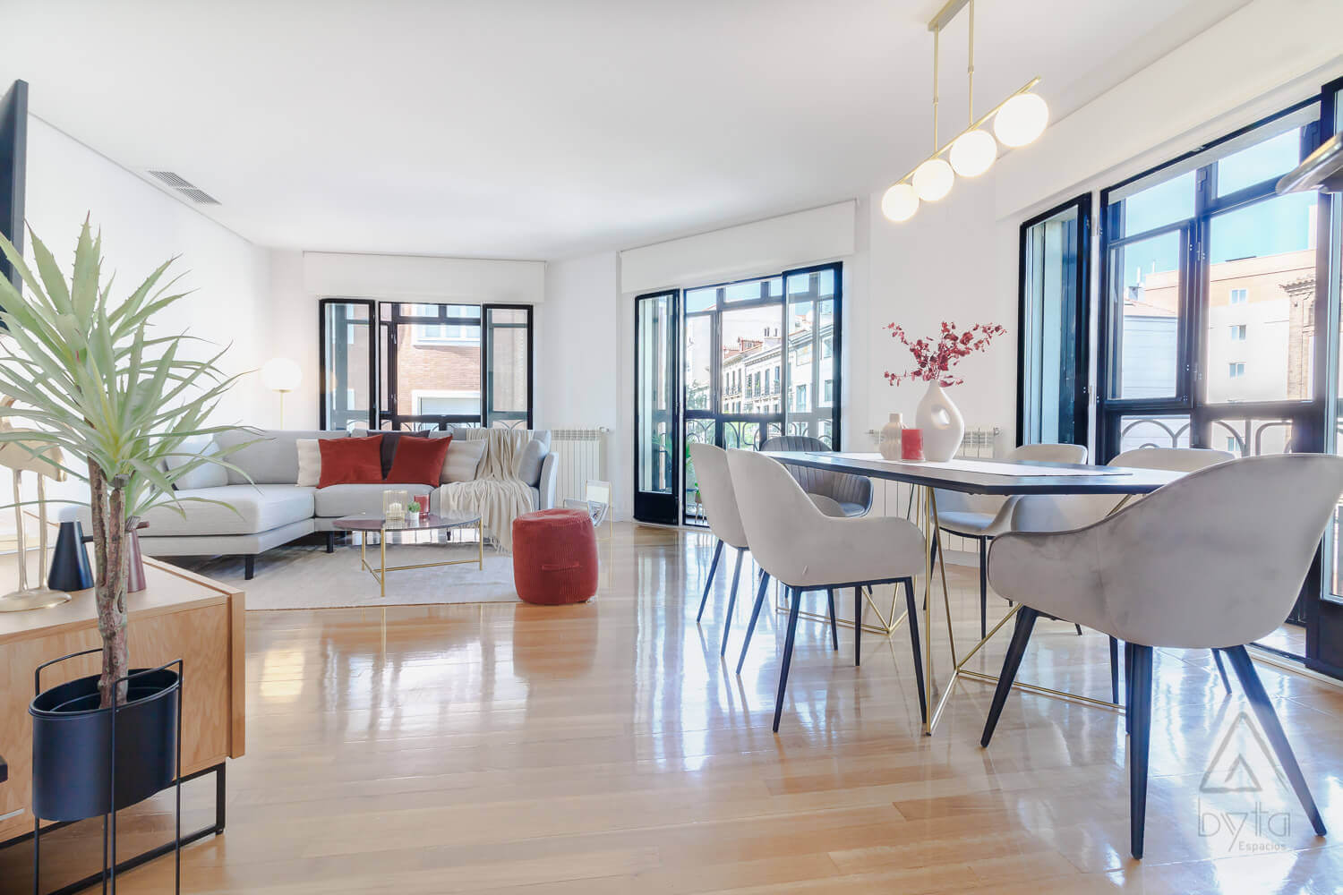 Home Staging apartamento en alquiler. Barrio Salamanca, Madrid.